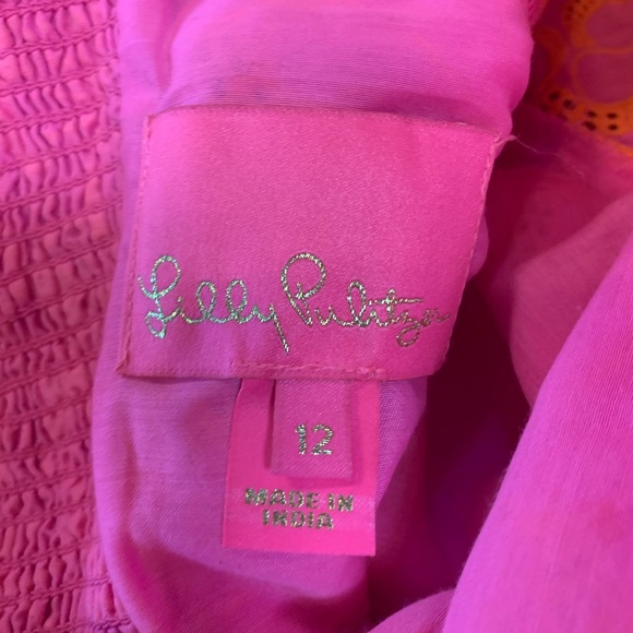 LILLY PULITZER KINA MIDI DRESS SIZE 12 - Picture 4 of 8